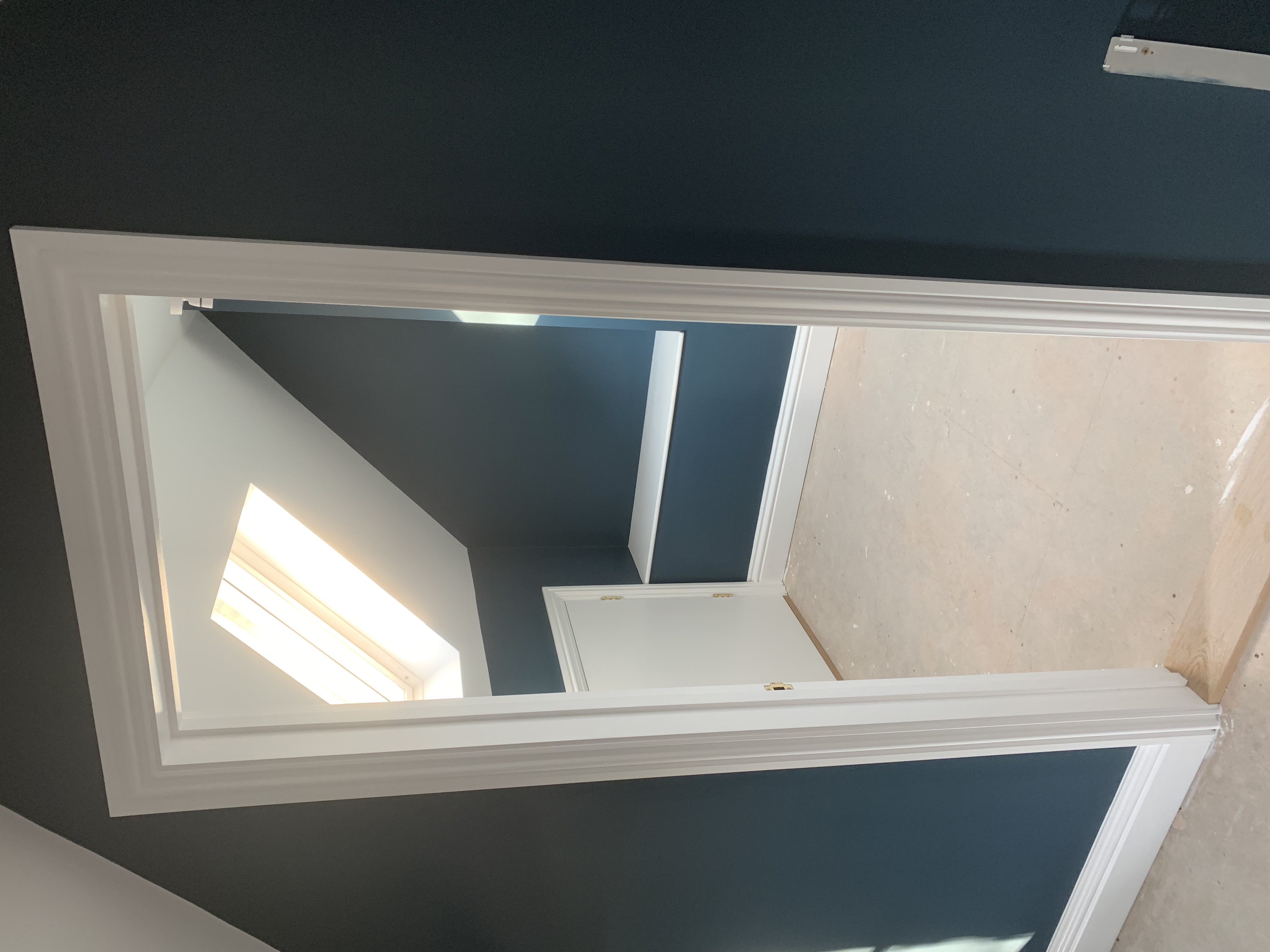 Crisp White Door Architrave